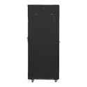 LANBERG rack cabinet 19inch free-standing 42U/800x800 self-assembly flat pack with mesh door black