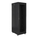 LANBERG rack cabinet 19inch free-standing 42U/800x800 self-assembly flat pack with mesh door black