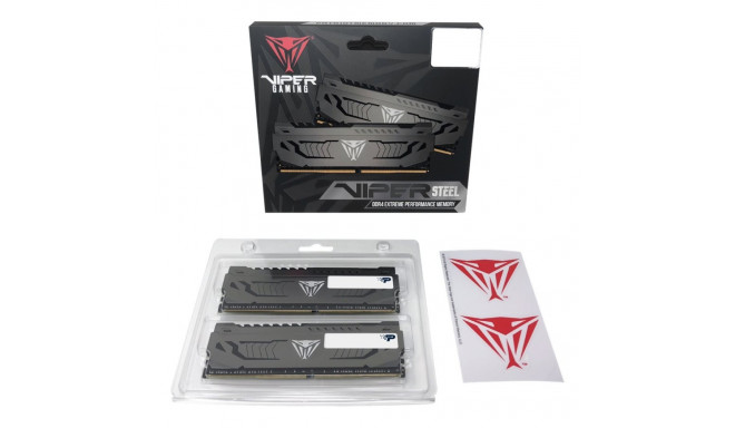 PATRIOT PVS432G320C6K Patriot Viper Steel DDR4 32GB KIT (2x16GB) 3200MHz CL16-18-18-36