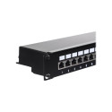 NETRACK 104-07 Netrack patch panel 19 24-ports cat. 6 FTP, with shelf