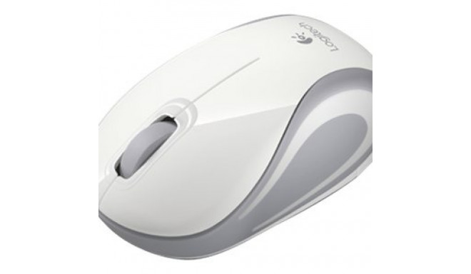 LOGITECH M187 Mouse optical wireless 2.4 GHz USB wireless receiver white