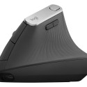 Logitech wireless mouse MX Vertical Advanced, graphite