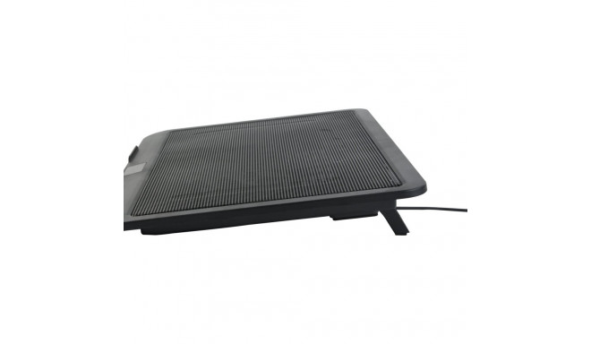 GEMBIRD NBS-1F15-04 Notebook cooling stand 15inch with one LED fan black