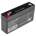 GREEN CELL Battery AGM 6V 1.2Ah