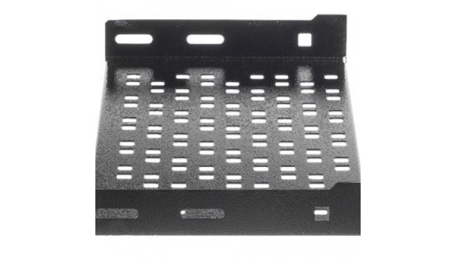 NETRACK 119-100-200-012 Netrack equipment shelf 19 1U/200mm charcoal