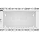 LANBERG 19inch wall-mounted rack 4U/570x450 demounted fast assembling flat pack grey