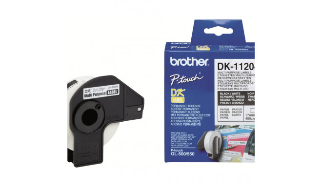 BROTHER DK11204 Mehrzweck Etiketten for QL550 QL500 300pcs/roll 17x54