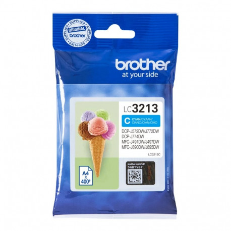 BROTHER High capacity 400-page cyan ink cartridge