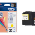 Brother tint LC223Y 550lk, kollane