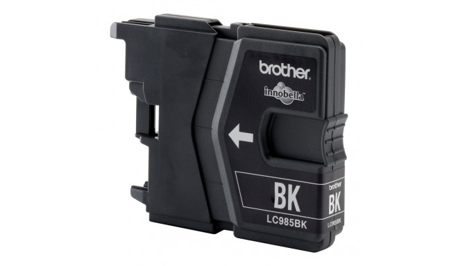 BROTHER LC985BK black ink for DCP-J125, -J315W, -J515W, MFC-J220, -J265W, -J410, -J415W