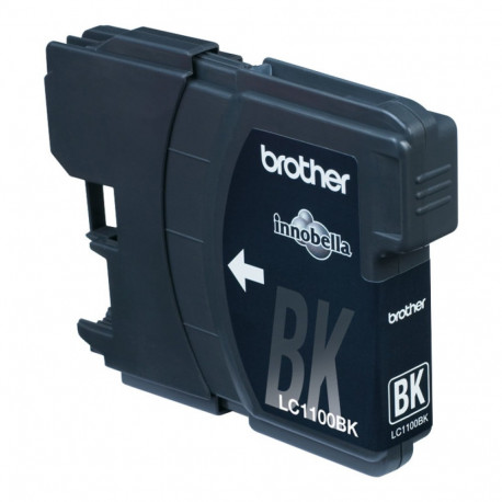 BROTHER LC1100BK must standard tindikassett 450 lehte DCP-185C 385C 585CW 6690CW MFC-490CW 790CW 990