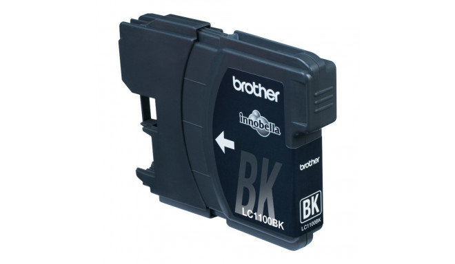 BROTHER LC1100BK must standard tindikassett 450 lehte DCP-185C 385C 585CW 6690CW MFC-490CW 790CW 990