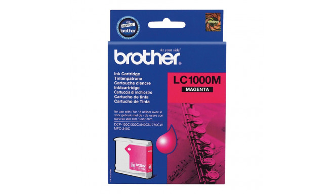 BROTHER LC1000M ink magenta 400pages for DCP-130C 330C 350C 357C 540CN 560CN 750CW 770CW MFC-240C 44