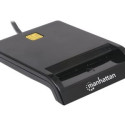 MANHATTAN Smart Card Reader Compatible with friction-type contact smart cards