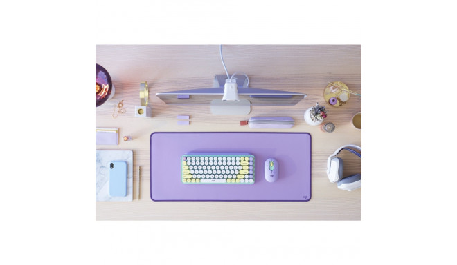 LOGITECH Desk Mat Studio Series hiirematt lavendlililla
