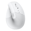 LOGITECH Lift for Mac Vertical Ergonomic Mouse - OFF-WHITE/PALE GREY - EMEA