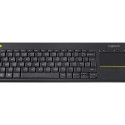 Logitech	juhtmevaba klaviatuur K400 Plus (PAN), must