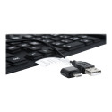 GEMBIRD KB-109F-B Gembird Flexible keyboard, USB + OTG, black color, US layout