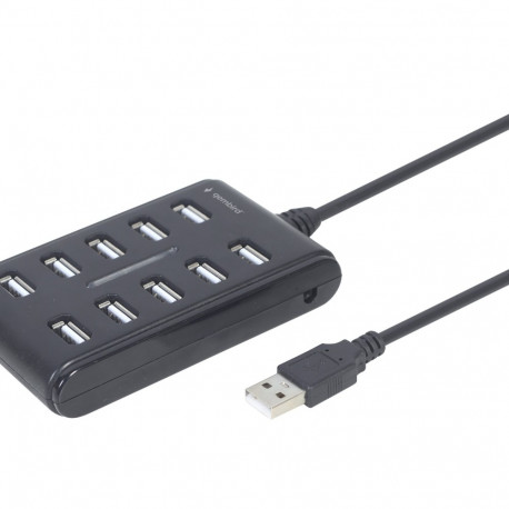 GEMBIRD 10-pordine USB 2.0 jaotur, must