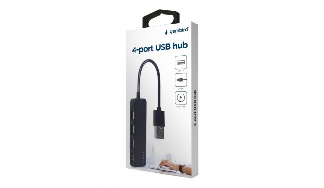 GEMBIRD 4-port USB HUB must