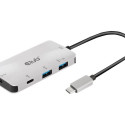 CLUB 3D USB C GEN 2 TO 2 USB A 2 USB C DATA HUB PD CHARGING 1.5A