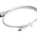 GEMBIRD CCP-MUSB2-AMBM-W-0.5M Gembird micro USB 2.0 cable AM-MBM5P 0.5m, white