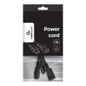 GEMBIRD PC-189-VDE Gembird power extension cable C13/C14 1.8m