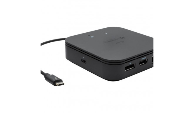 I-TEC Thunderbolt 3 Travel Dock Dual 4K Display with Power Delivery 60W + i-tec Universal Charger 77