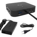 I-TEC USB-C HDMI Dual DP Docking Station with Power Delivery 100 W + i-tec Universal Charger 112 W