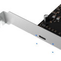 ICY BOX IB-PCI1901-C32 USB Type-C 3.2 PCIe controller card