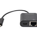 DIGITUS USB Type-C Gigabit Ethernet Adapter with Power Delivery Support