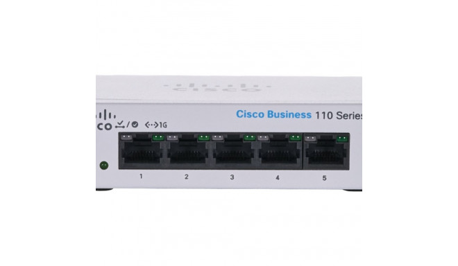 CISCO CBS110 Unmanaged 5-port GE Desktop