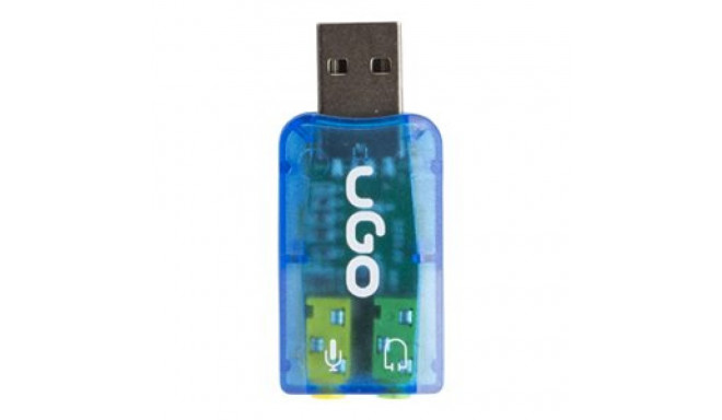 NATEC UKD-1085 UGO USB sound card 5.1 (virtual) USB 2.0