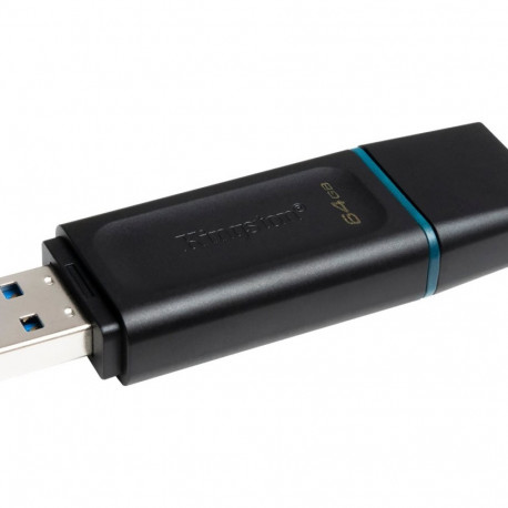 KINGSTON 64GB USB3.2 Gen 1 DataTraveler Exodia must + türkiissinine
