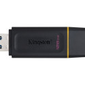 Kingston mälupulk 128GB DataTraveler Exodia USB 3.2 , must/kollane