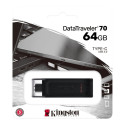 Kingston mälupulk 64GB DataTraveler 70 USB-C 3.2 Gen 1