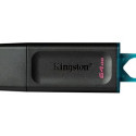 Kingston mälupulk 64GB DataTraveler Exodia USB 3.2, must/türkiisinine