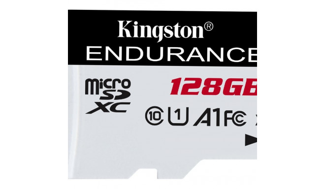 KINGSTON 128GB microSDXC Endurance 95R/45W C10 A1 UHS-I kaart ainult