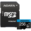 ADATA 256GB Micro SDXC V10 100MB/s + adapter