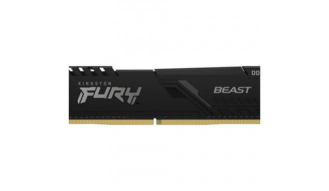 Kingston RAM 32GB 3200MHz DDR4 CL16 DIMM Kit of 2 1Gx8 Fury Beast Black