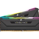 CORSAIR DDR4 16GB 2x8GB 3200MHz DIMM CL16 VENGEANCE RGB Pro SL Black 1.35V XMP 2.0