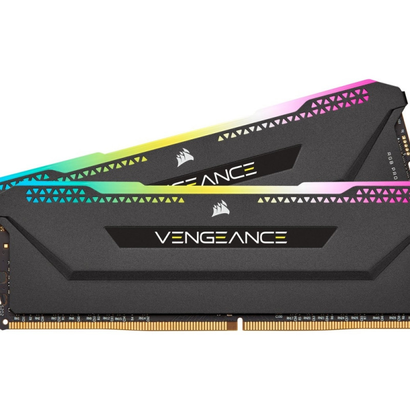 CORSAIR DDR4 16GB 2x8GB 3600Mhz DIMM CL18 VENGEANCE RGB PRO SL Black 1.35V  XMP 2.0 - RAM - Photopoint.lv