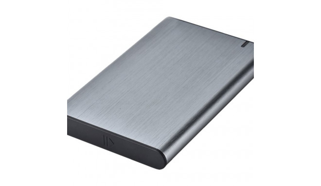 GEMBIRD EE2-U3S-6-GR HDD/SSD Drive enclosure 2.5inch with USB Type-C port USB 3.1 brushed aluminum g