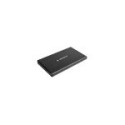 GEMBIRD EE2-U3S-3 Gembird HDD/SSD enclosure for 2.5 SATA - USB 3.0, brushed aluminium, Black
