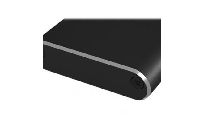 ICY Box kõvakettakarp M.2 SATA SSD USB 3.0, must (IB-183M2)
