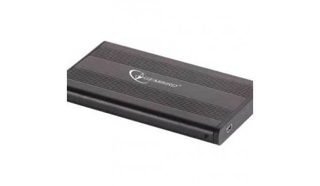 GEMBIRD EE2-U2S-5 HDD/SSD enclosure Gembird for 2.5 SATA - USB 2.0, Aluminium, Black