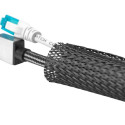 DIGITUS Cable Sock color black 2m