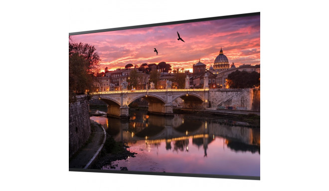 SAMSUNG QB85R-B 85inch UHD/4K 16:9 edge-LED 350nits Speakers 2x10W black DVI-D 2xHDMI 2.0 RS232 in/o