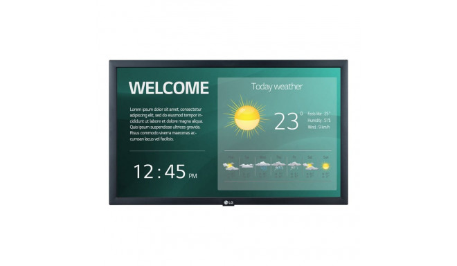 LG 22SM3G-B Signage Display SM3 Series 22inch IPS FHD 250cd/m2 16/7 webOS Speaker wifi