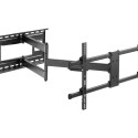 TECHLY Wall Bracket Extendable Arm up to 1015 mm for LCD 43-80inch Black